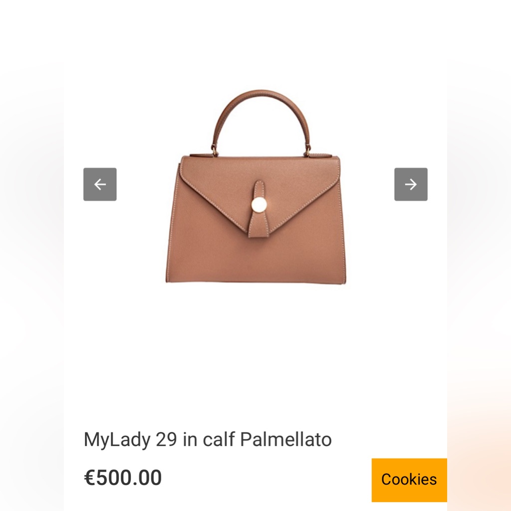 Buti Mylady Italian Handbag In Calf Palmellato